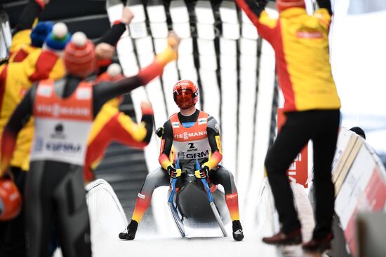 Russia Luge Worlds Doubles