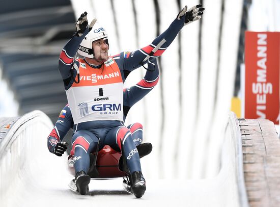 Russia Luge Worlds Doubles