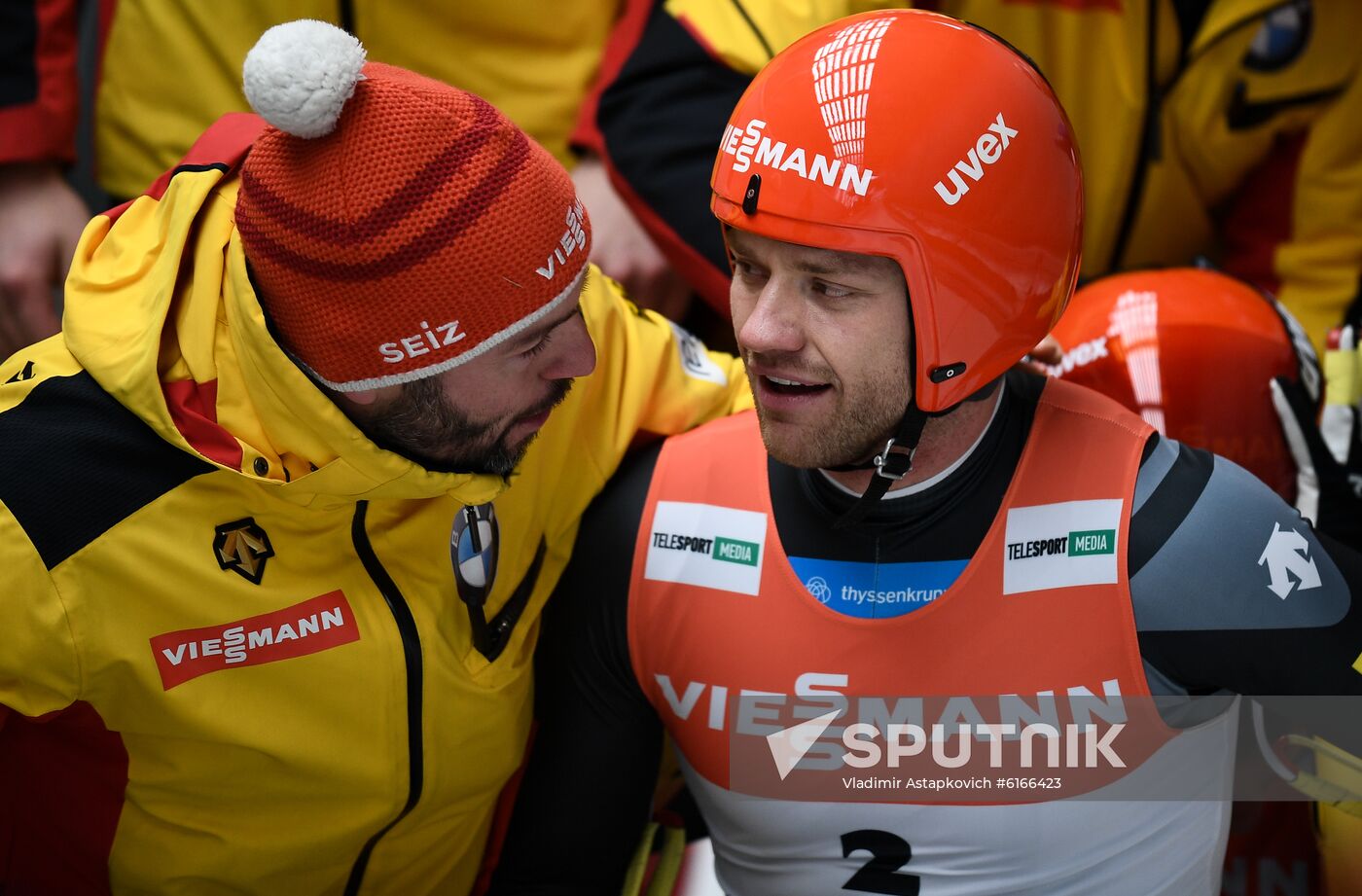 Russia Luge Worlds Doubles