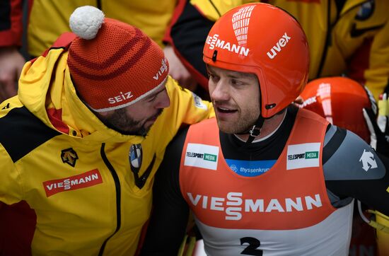 Russia Luge Worlds Doubles