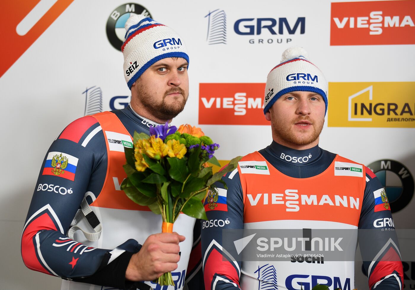 Russia Luge Worlds Doubles