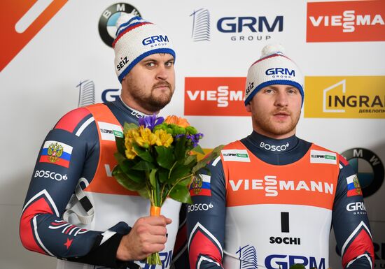 Russia Luge Worlds Doubles