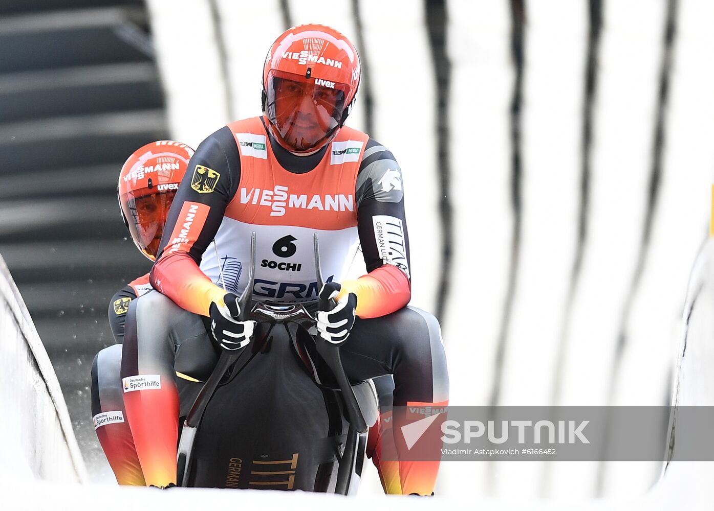 Russia Luge Worlds Doubles