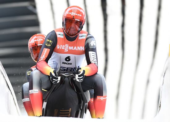 Russia Luge Worlds Doubles