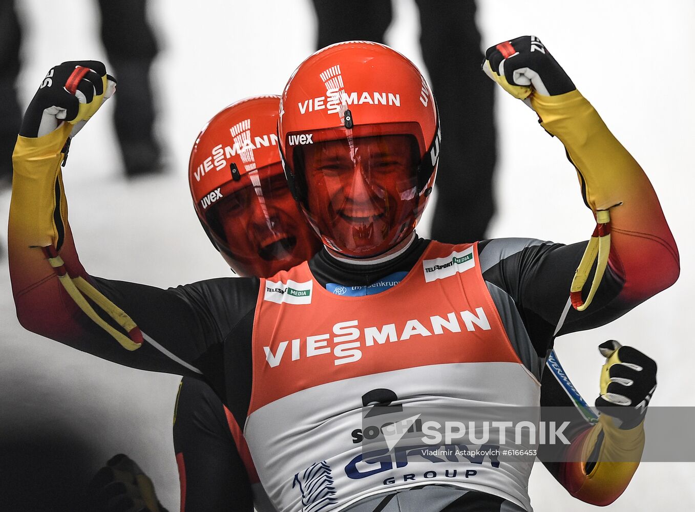 Russia Luge Worlds Doubles