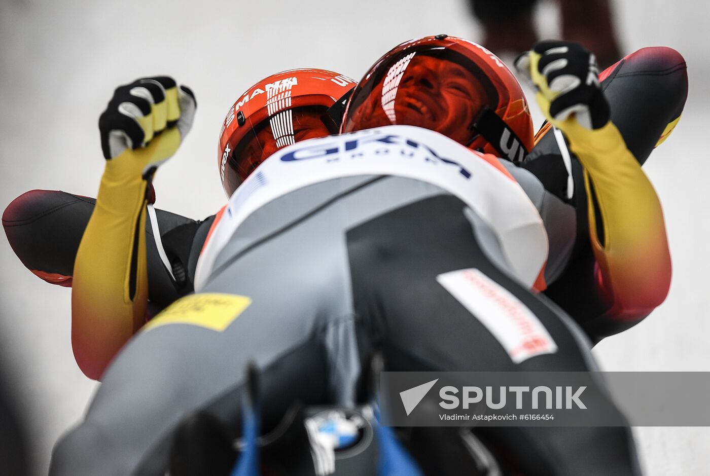 Russia Luge Worlds Doubles