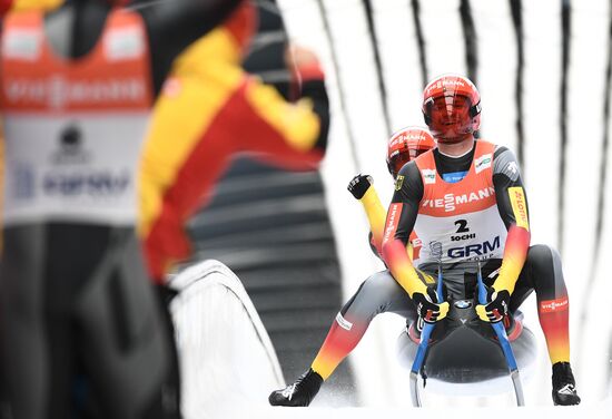 Russia Luge Worlds Doubles