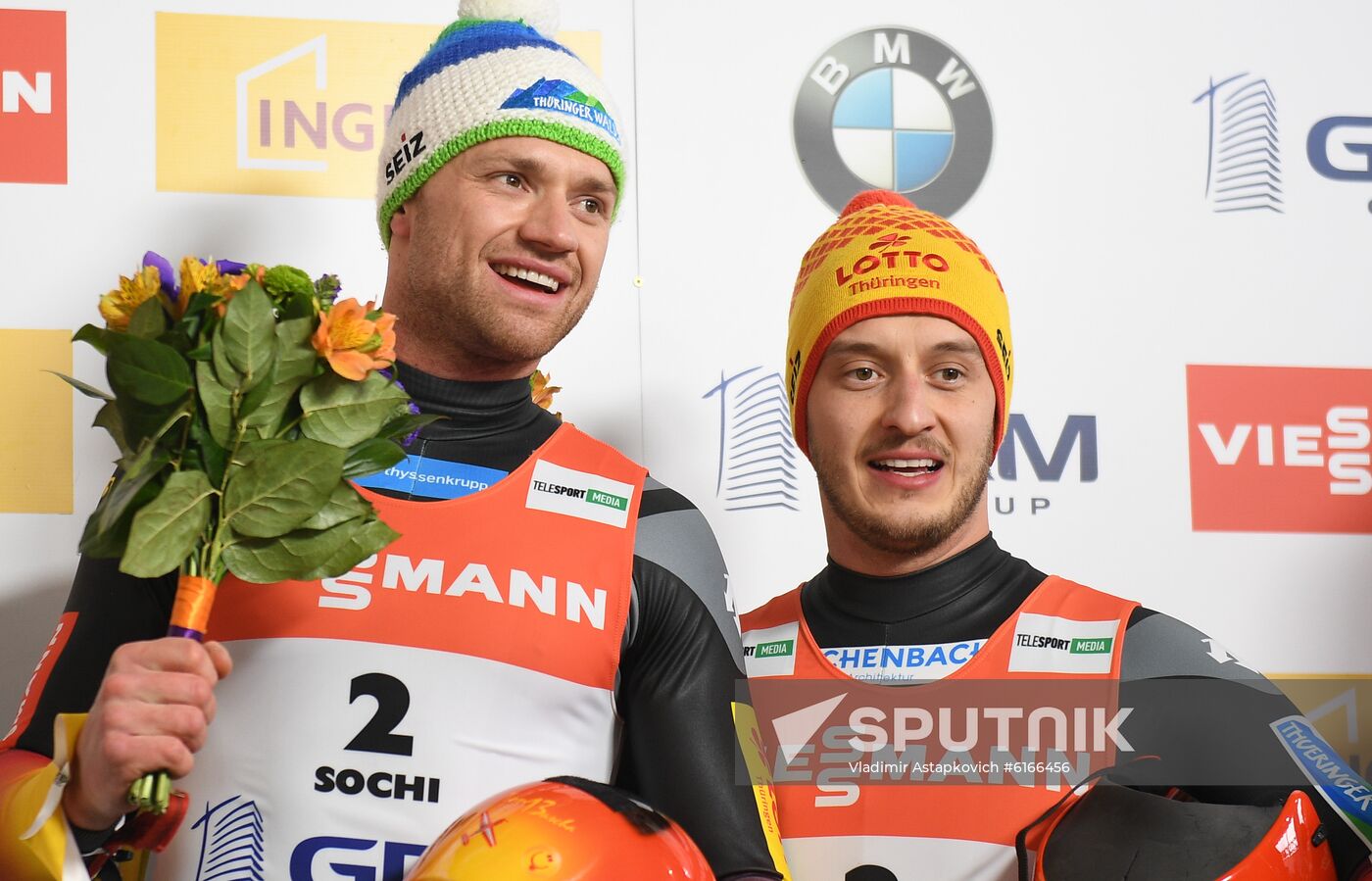 Russia Luge Worlds Doubles