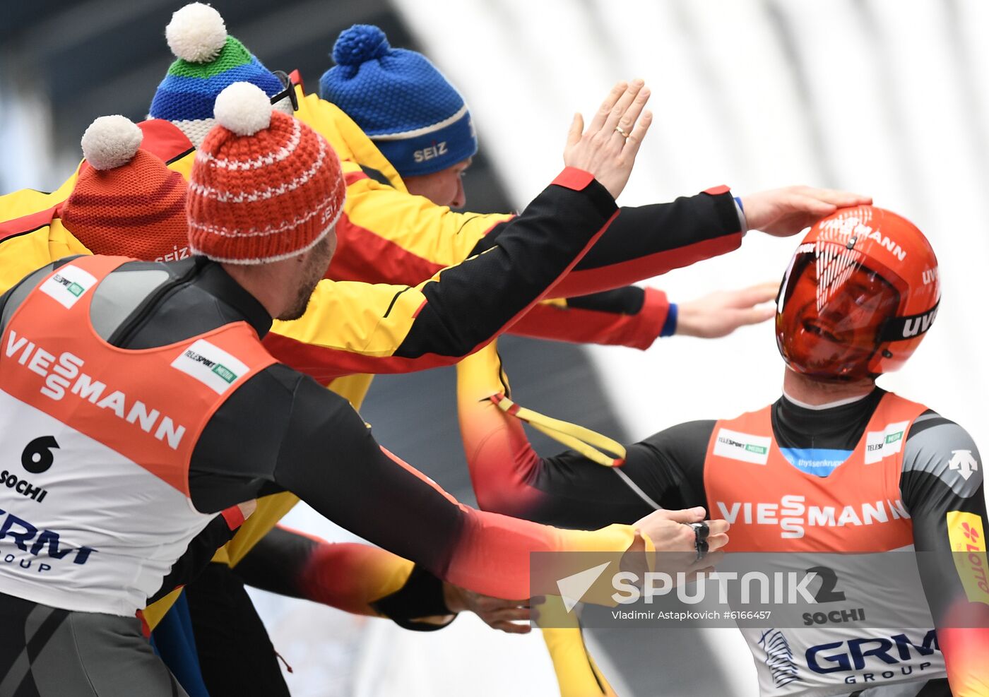 Russia Luge Worlds Doubles