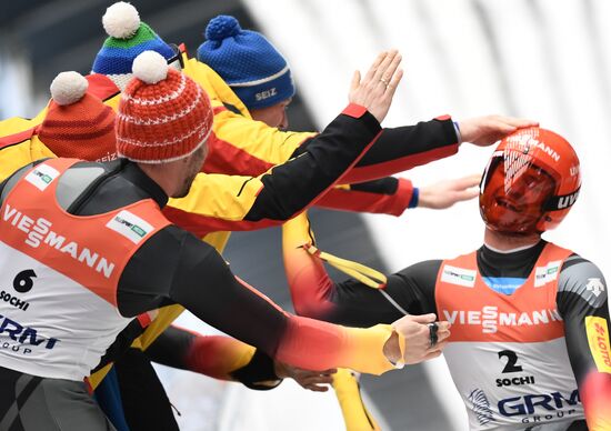 Russia Luge Worlds Doubles