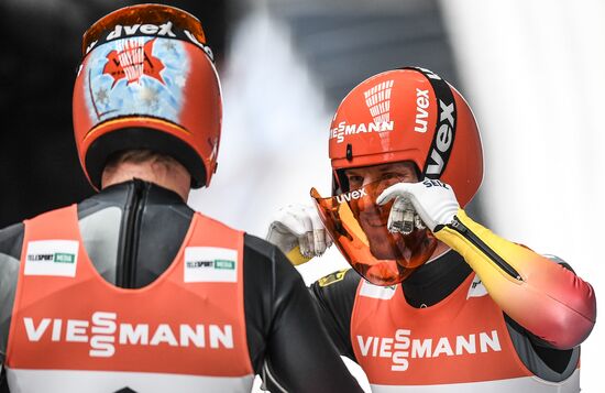 Russia Luge Worlds Doubles