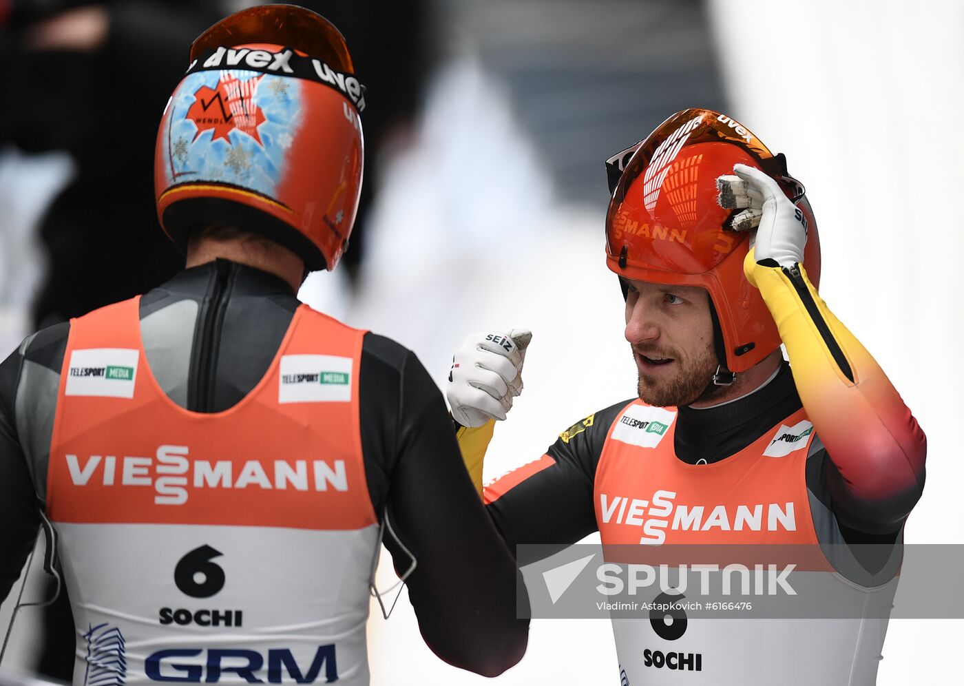 Russia Luge Worlds Doubles