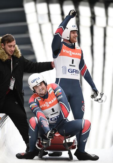 Russia Luge Worlds Doubles