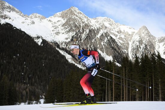 Italy Biathlon Worlds Men Sprint