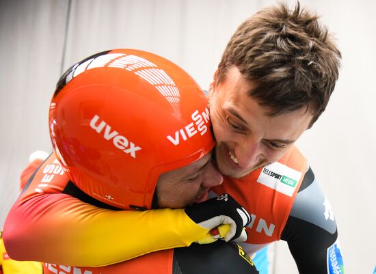 Russia Luge Worlds Doubles