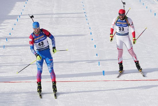 Italy Biathlon Worlds Men Sprint