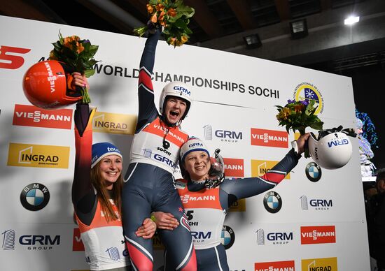 Russia Luge Worlds Women