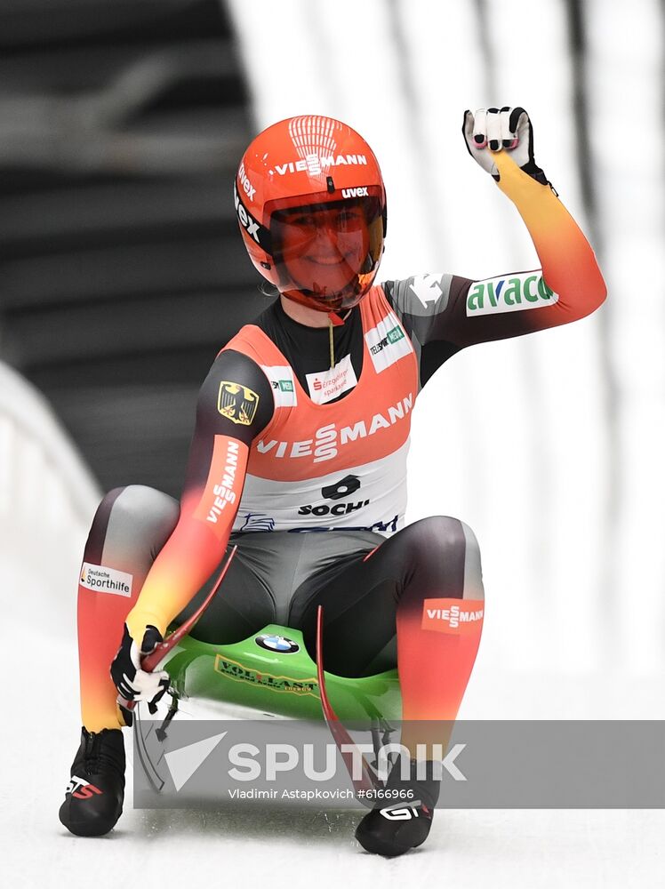 Russia Luge Worlds Women
