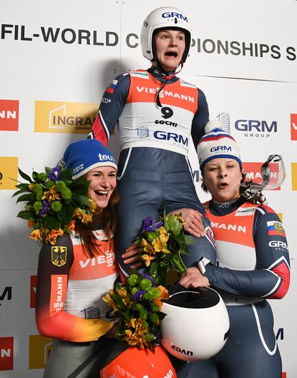 Russia Luge Worlds Women