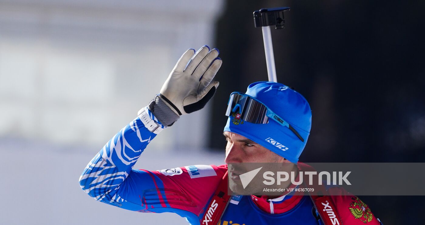 Italy Biathlon Worlds Men Sprint