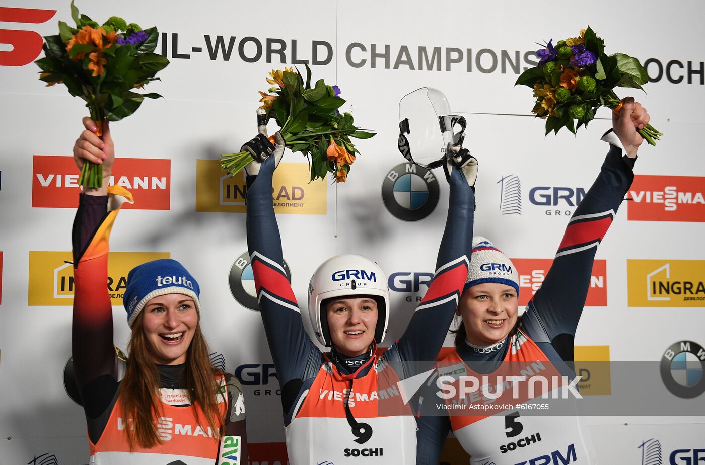 Russia Luge Worlds Women