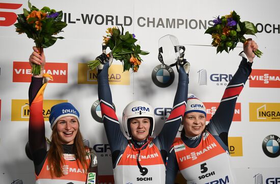 Russia Luge Worlds Women