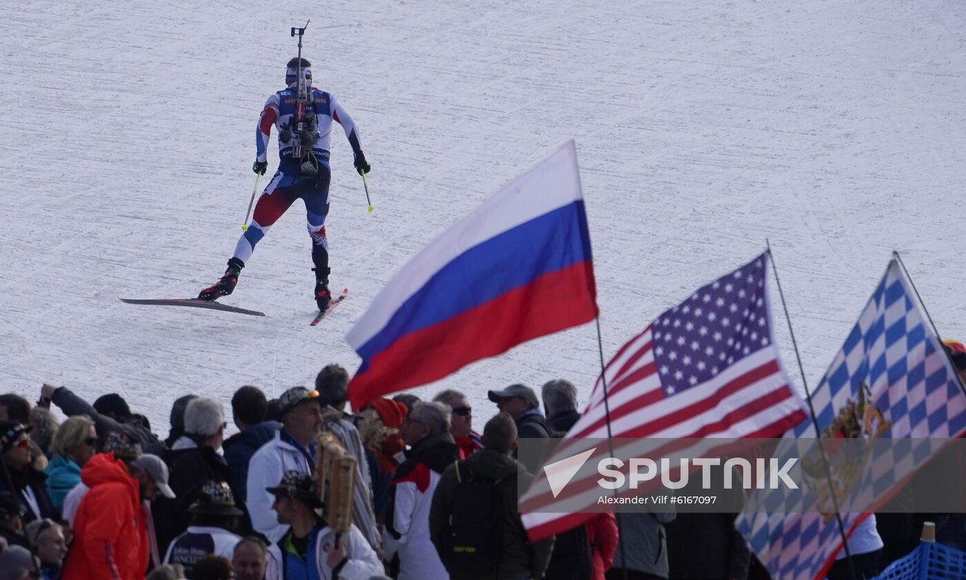 Italy Biathlon Worlds Men Sprint