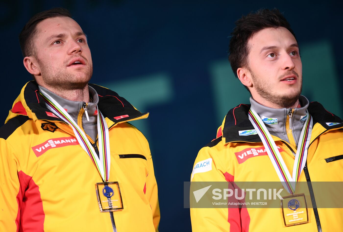 Russia Luge Worlds Doubles