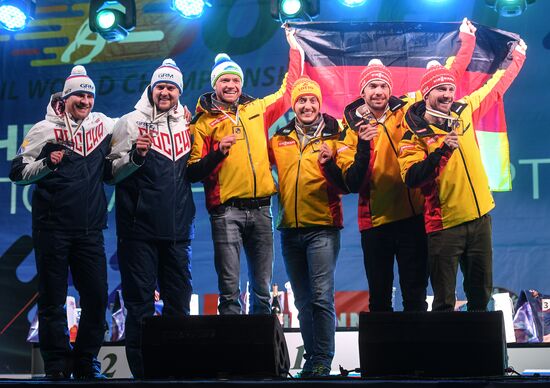 Russia Luge Worlds Doubles