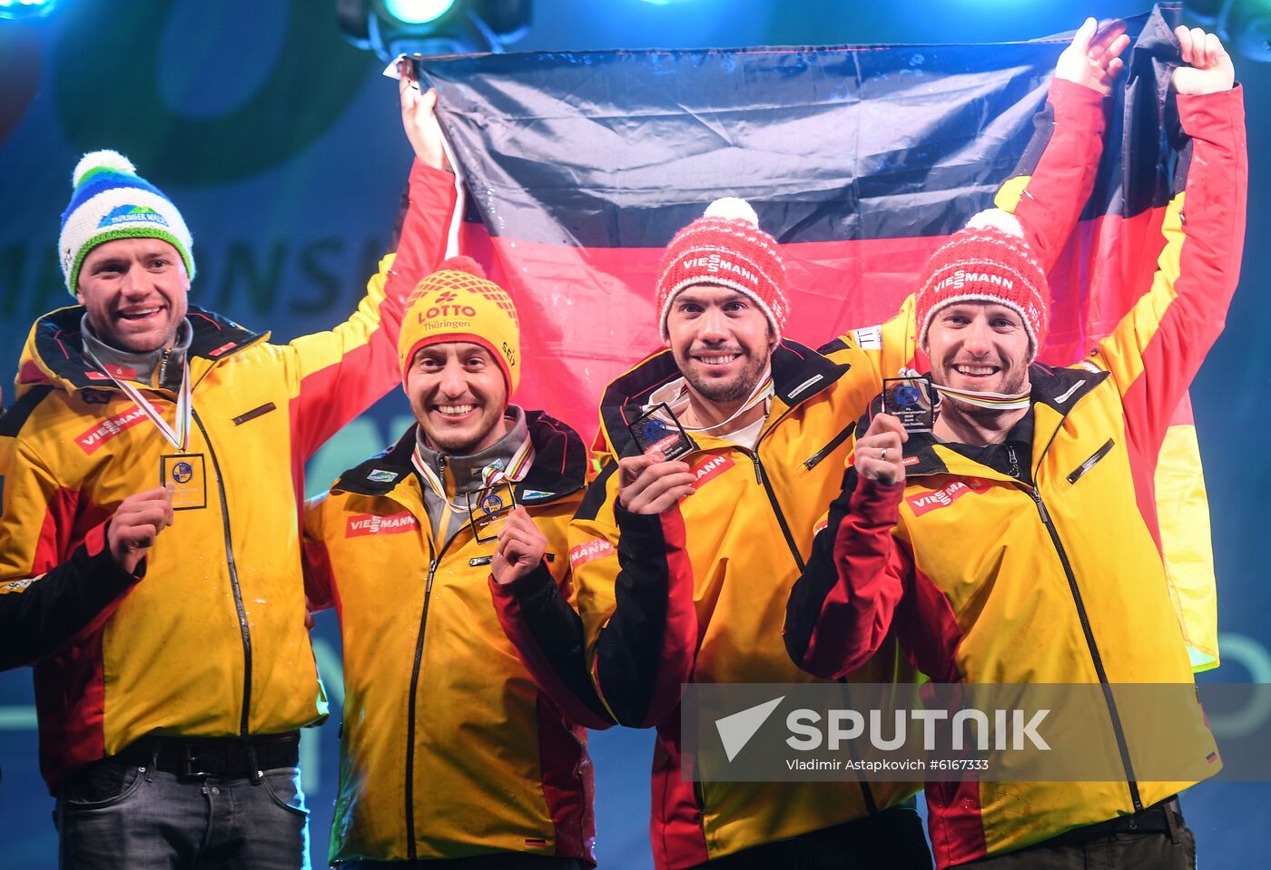 Russia Luge Worlds Doubles