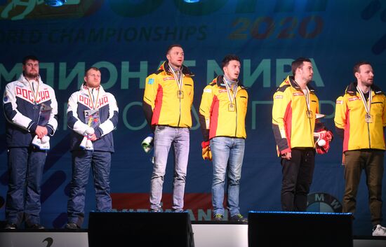 Russia Luge Worlds Doubles
