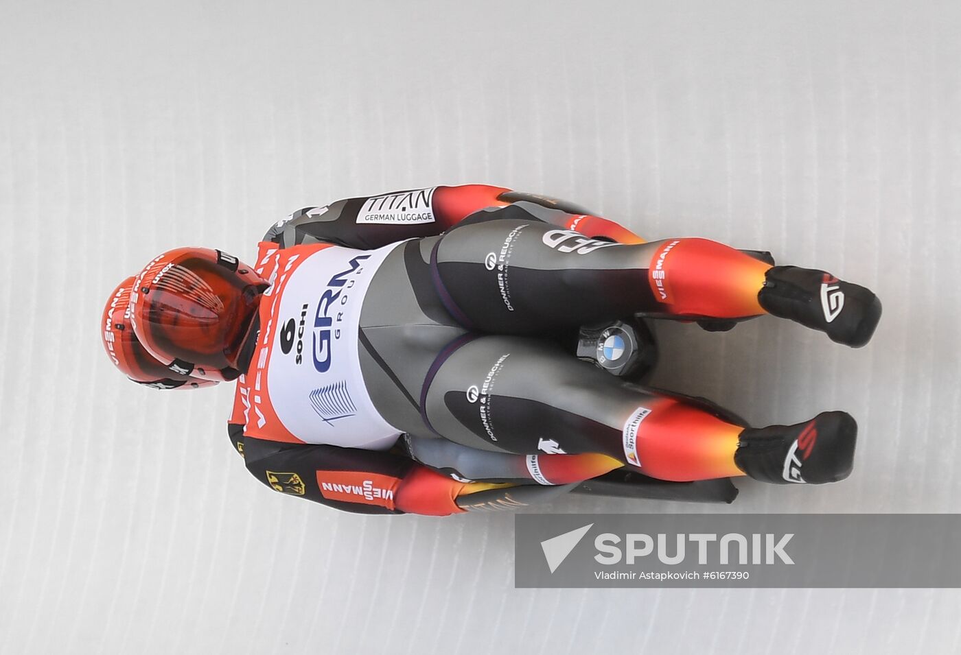Russia Luge Worlds Doubles