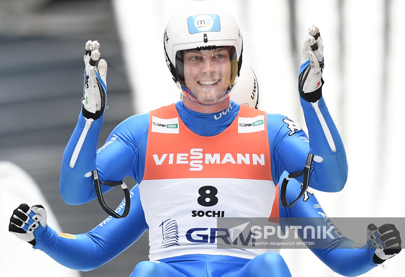 Russia Luge Worlds Doubles