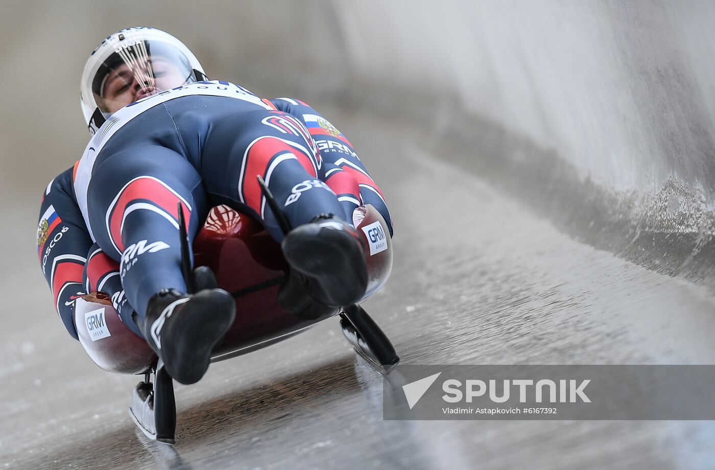 Russia Luge Worlds Doubles
