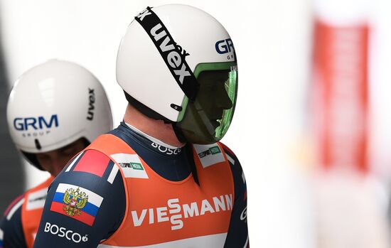 Russia Luge Worlds Doubles