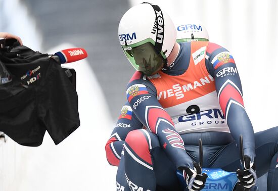 Russia Luge Worlds Doubles