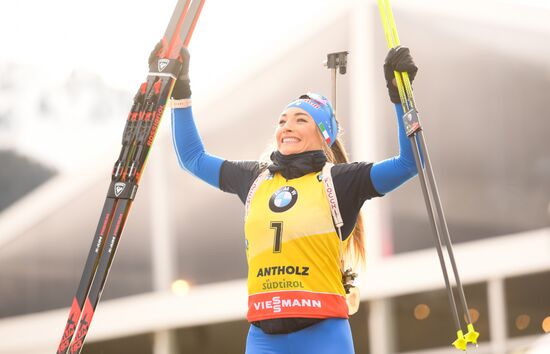 Italy Biathlon Worlds Women Pursuit