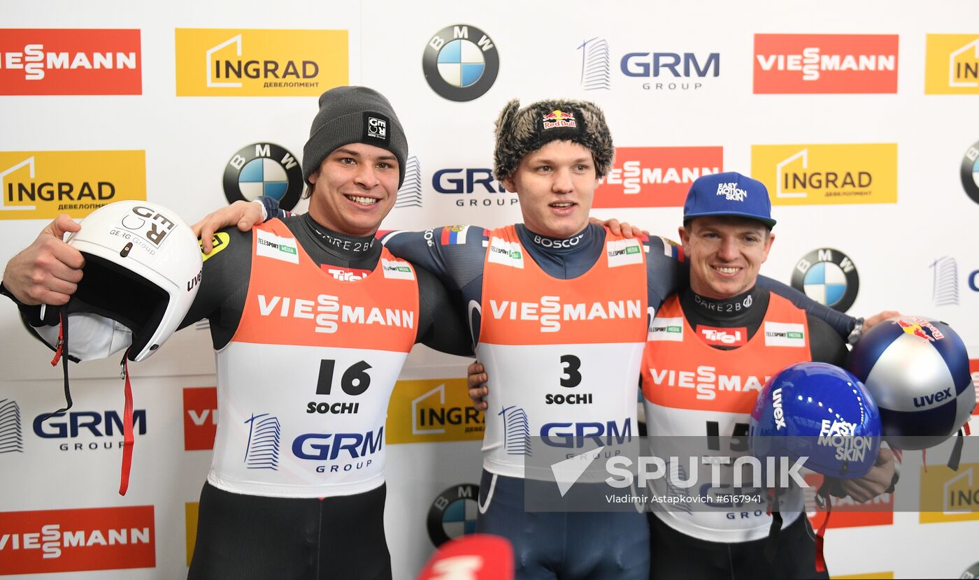 Russia Luge Worlds Men