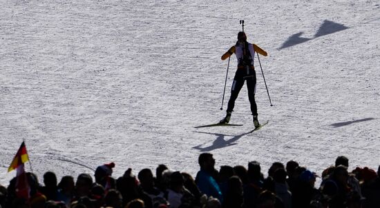 Italy Biathlon Worlds Women Pursuit