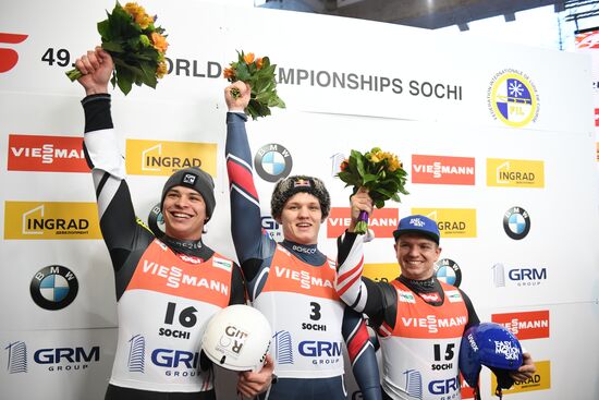 Russia Luge Worlds Men