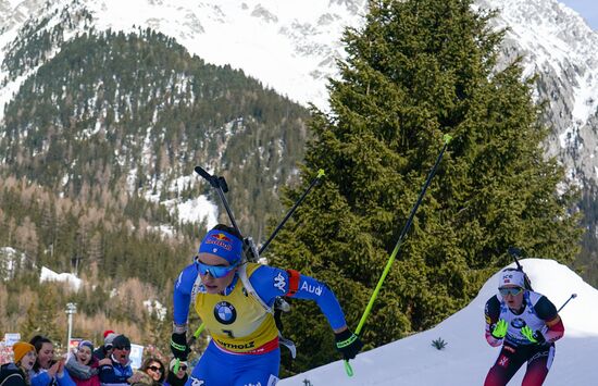 Italy Biathlon Worlds Women Pursuit