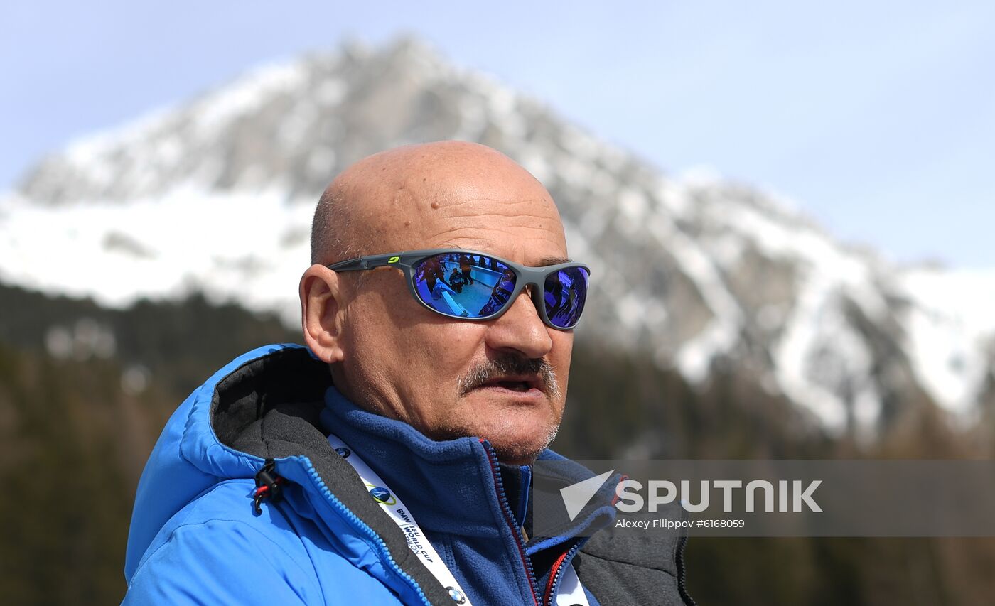 Italy Biathlon Worlds Women Pursuit