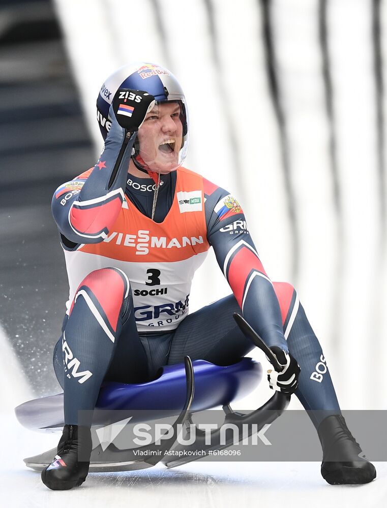 Russia Luge Worlds Men