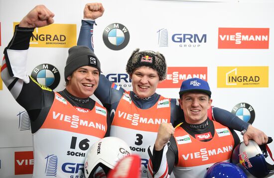 Russia Luge Worlds Men