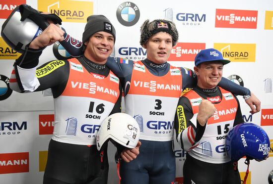 Russia Luge Worlds Men