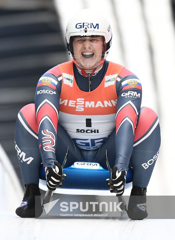 Russia Luge Worlds Men