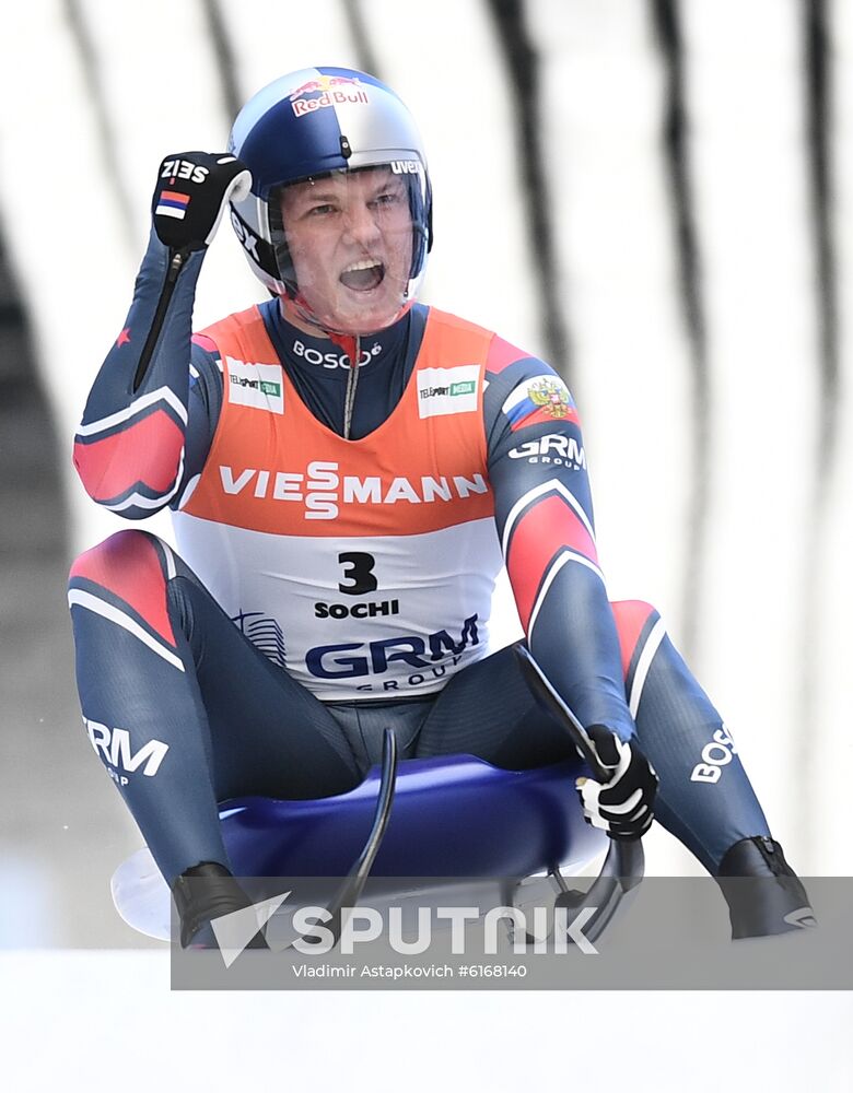 Russia Luge Worlds Men