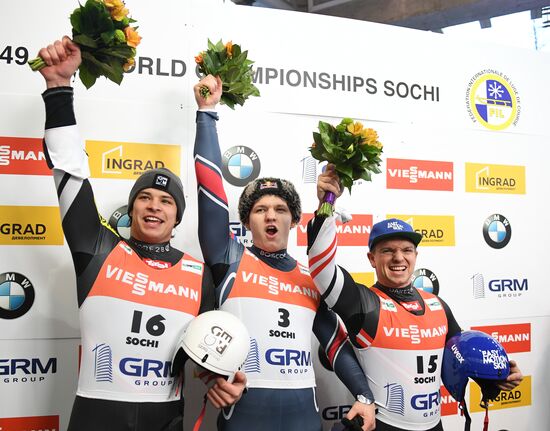 Russia Luge Worlds Men
