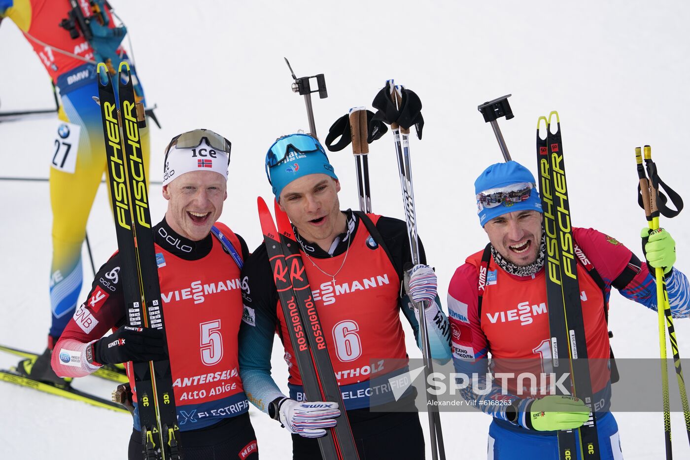 Italy Biathlon Worlds Men Pursuit