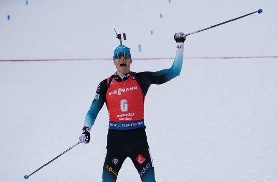Italy Biathlon Worlds Men Pursuit